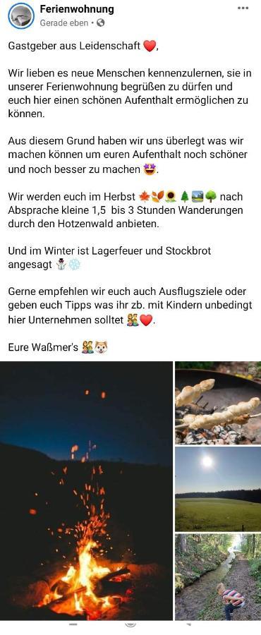 Ferienwohnung An Der Kapelle Rickenbach  Bagian luar foto